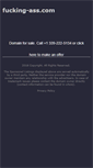 Mobile Screenshot of fucking-ass.com